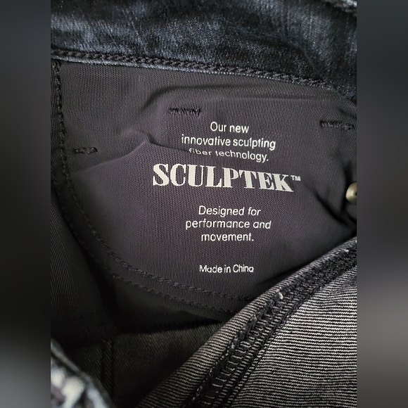 💕Athleta sculptek jeans Womens Size 4 - Picture 4 of 5